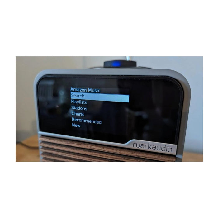 Ruark R1S Premium DAB DAB+ FM Bluetooth USB Digital Radio Mid Grey
