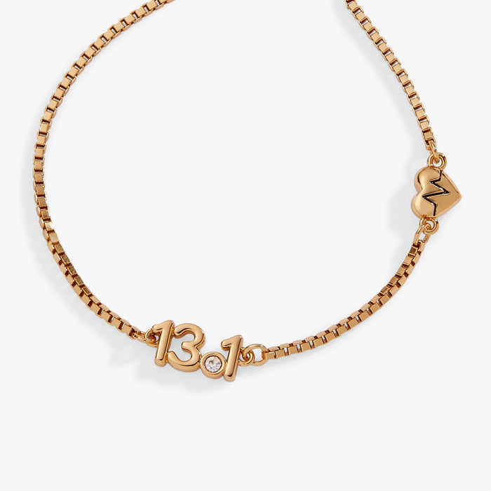 Runner 13.1 Half Marathon Bolo Bracelet