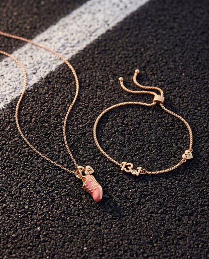 Runner 13.1 Half Marathon Bolo Bracelet