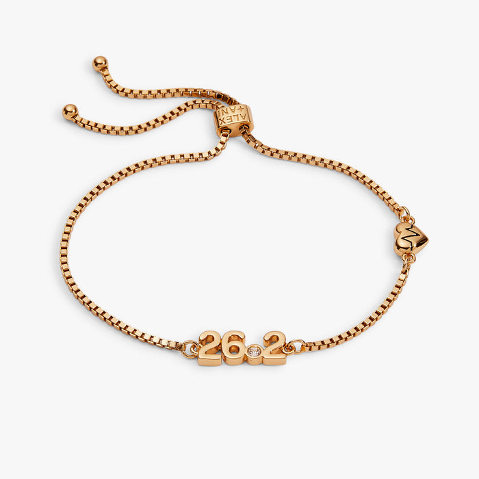 Runner 26.2 Marathon Bolo Bracelet