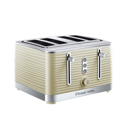 Russell Hobbs Inspire 4 Slice Toaster | Cream