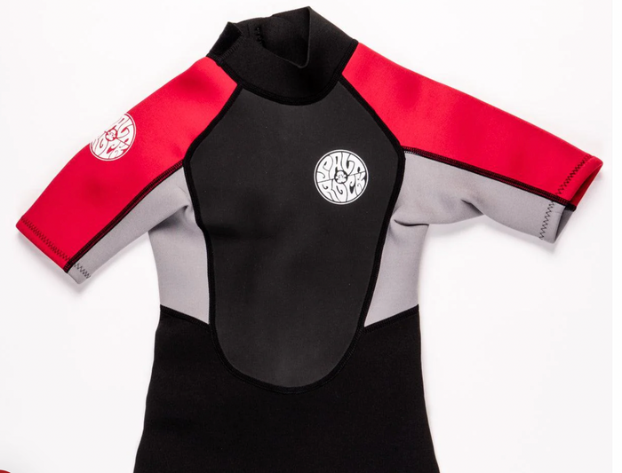 Saltrock Core - 3/2 Shortie Wetsuit - Red children