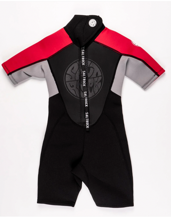 Saltrock Core - 3/2 Shortie Wetsuit - Red children