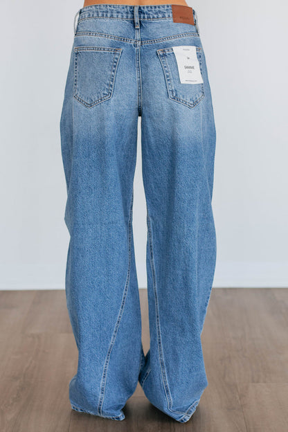 Sammie Hidden Jeans - Medium Wash