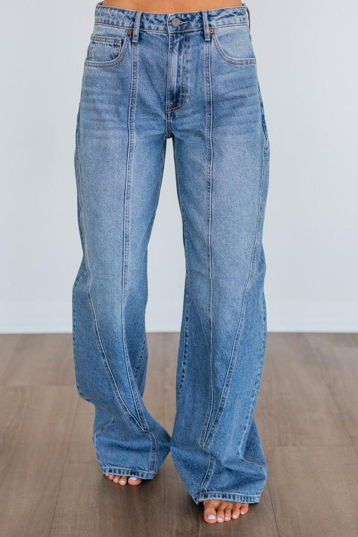 Sammie Hidden Jeans - Medium Wash