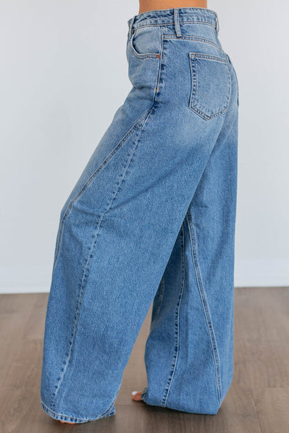 Sammie Hidden Jeans - Medium Wash
