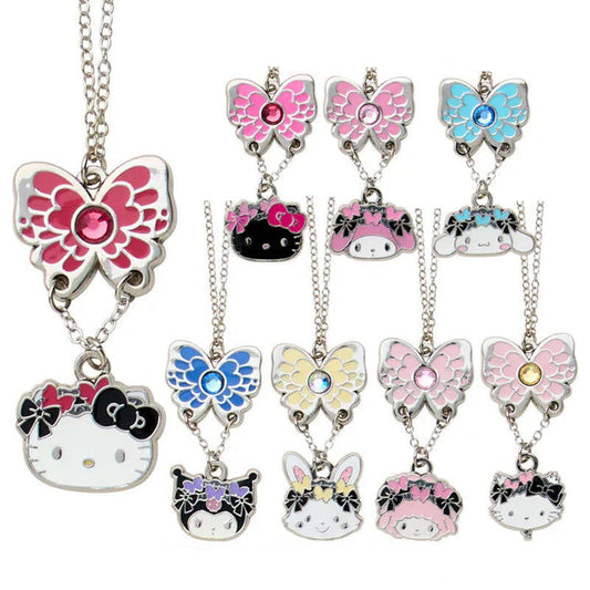 Sanrio Character Necklace Blind Box (Monarch Butterfly Series) Jewelry Japan Original