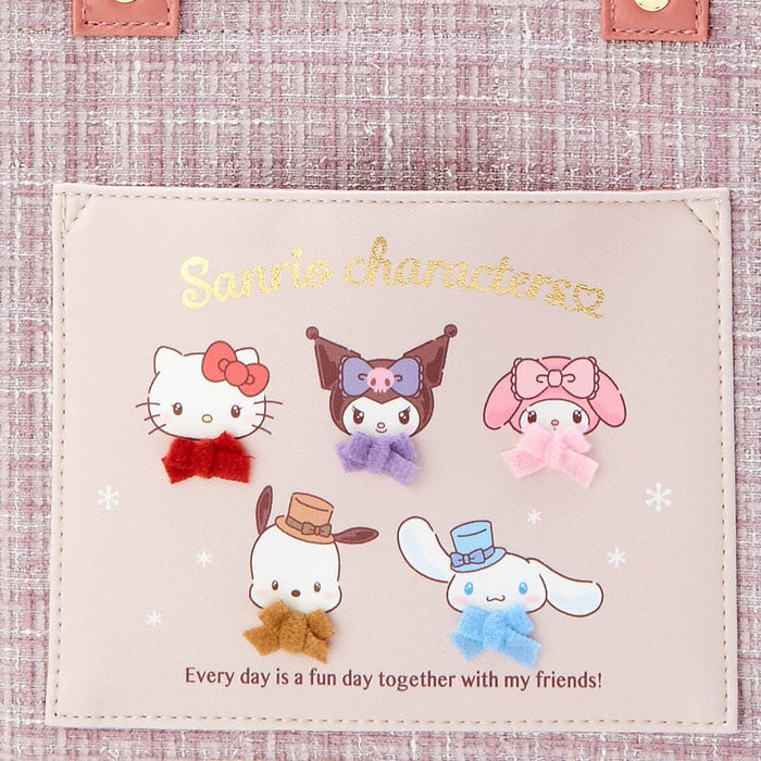 Sanrio Characters Tote Bag (Winter Tweed Series) Bags Japan Original