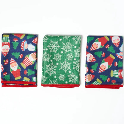 Santa Gnome Mighty Mini Towels