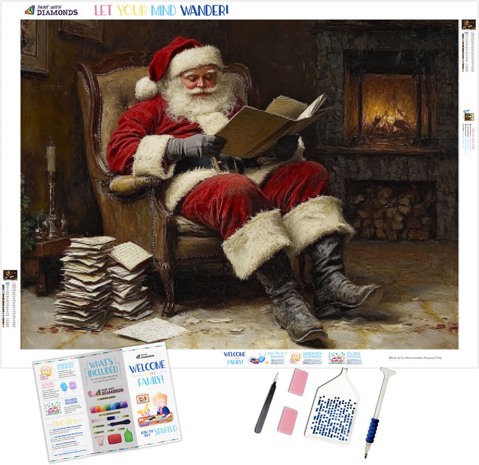 Santa Reading Letters