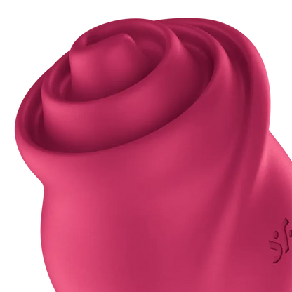 Satisfyer Tongue Twister Clitoral Vibrator Cerise