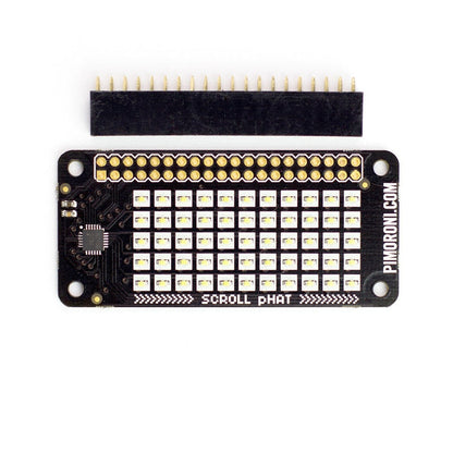 Scroll pHAT [Discontinued] by Pimoroni - The Pi Hut