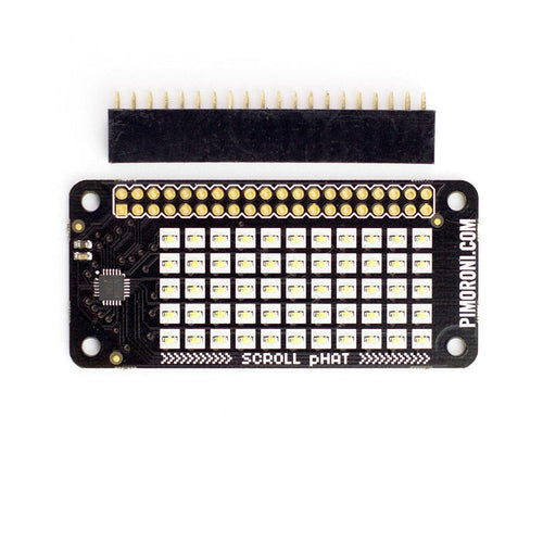 Scroll pHAT [Discontinued] by Pimoroni - The Pi Hut
