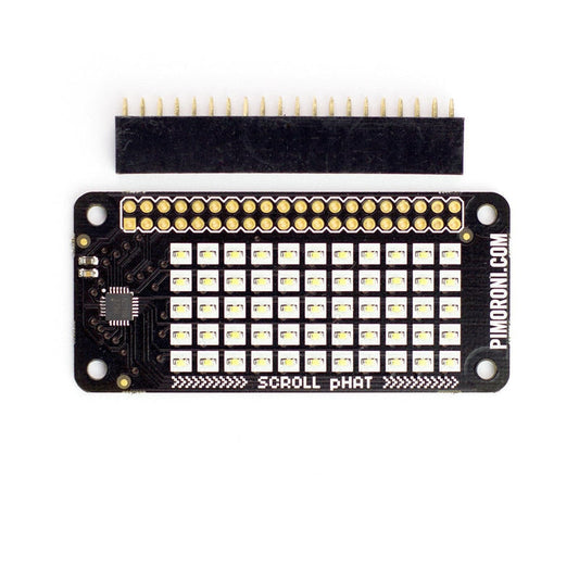 Scroll pHAT [Discontinued] by Pimoroni - The Pi Hut