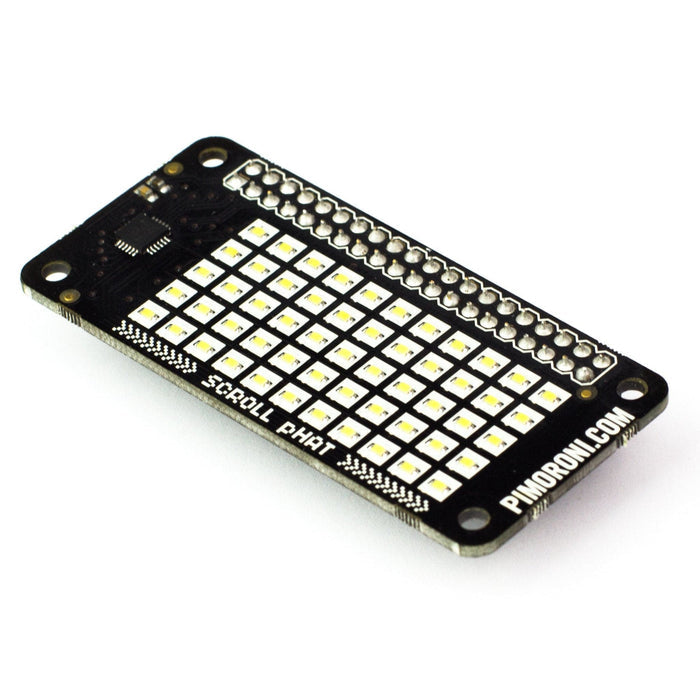 Scroll pHAT [Discontinued] by Pimoroni - The Pi Hut