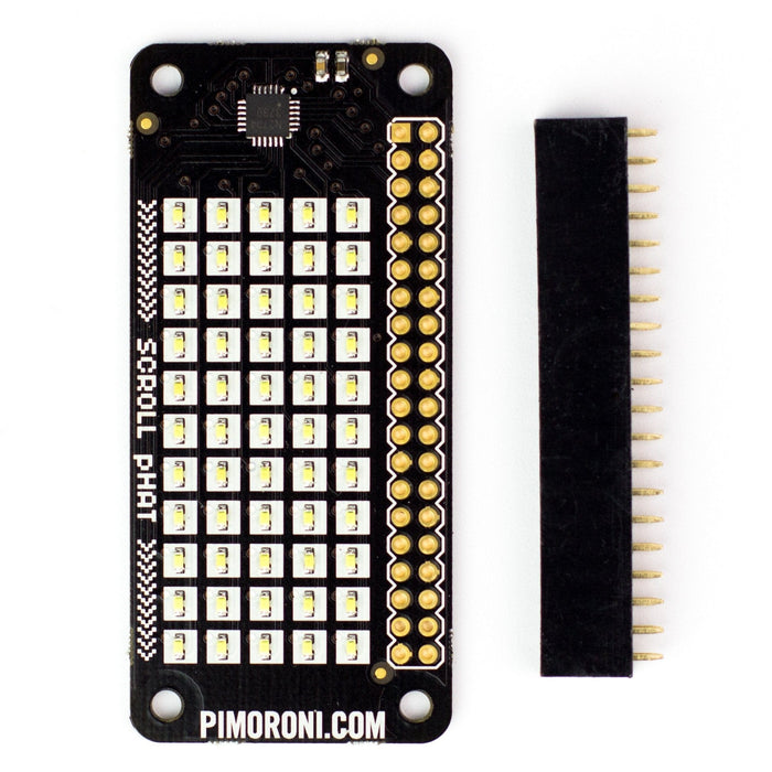 Scroll pHAT [Discontinued] by Pimoroni - The Pi Hut