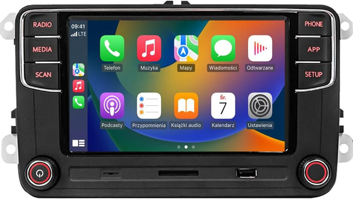SCUMAXCON   RCD360S  RCD330 Car Stereo Carplay  BLUETOOTH USB Cooling Fan  For VW Golf Jetta Passat Caddy Scirocco Touran  Tiguan CC Amarok