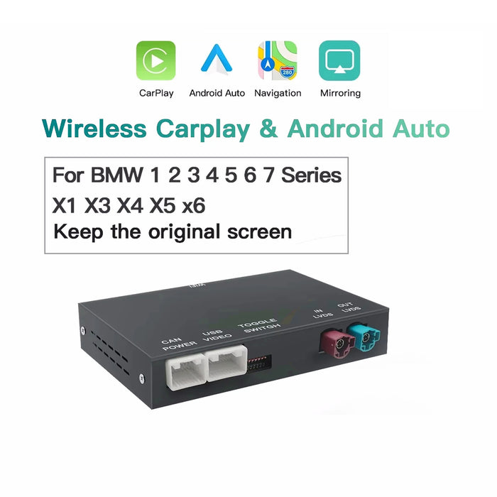 SCUMAXCON  wireless carplay module box for BMW E92/E93/E63/E64/E84/E70