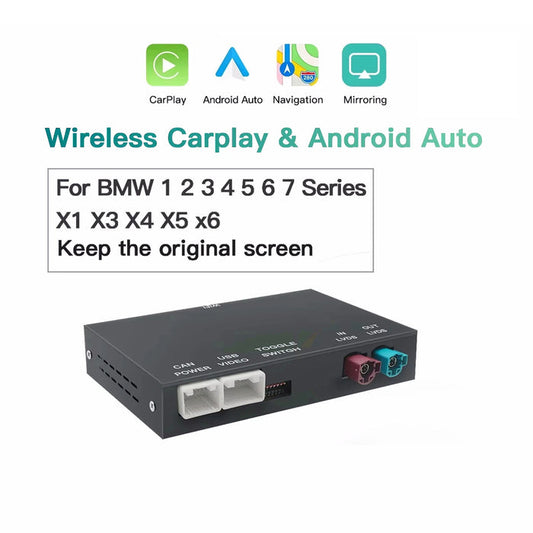SCUMAXCON  wireless carplay module box for BMW E92/E93/E63/E64/E84/E70