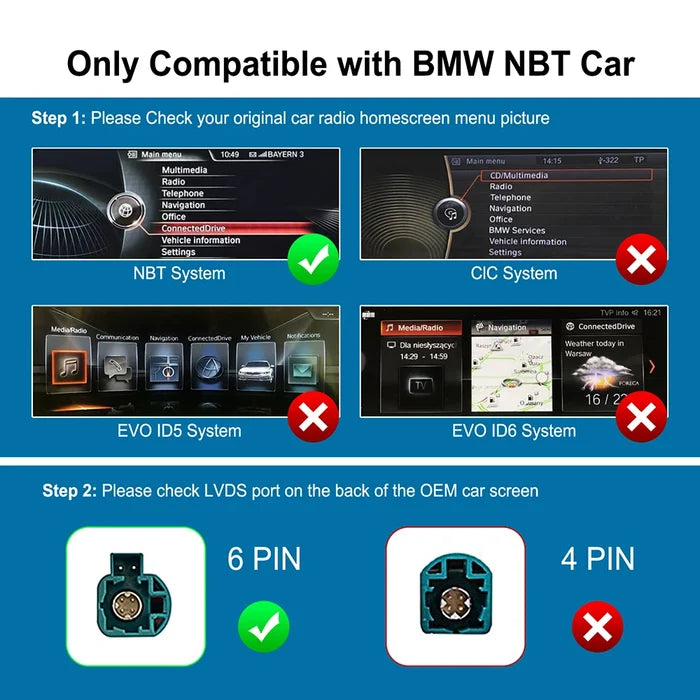SCUMAXCON  wireless carplay module box for BMW E92/E93/E63/E64/E84/E70
