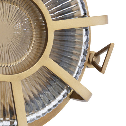 Seagate Exterior Wall Bracket Solid Brass 21x11cm