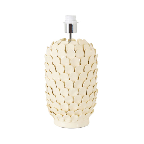 Seascale Table Lamp Ivory Base Only 21x30cm