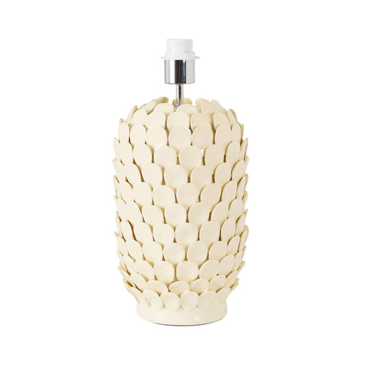Seascale Table Lamp Ivory Base Only 21x30cm