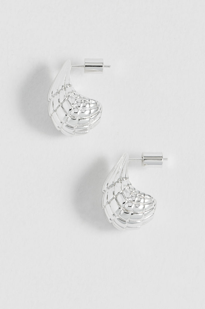 Seashell Teardrop Earrings
