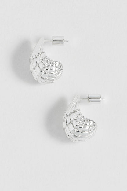 Seashell Teardrop Earrings