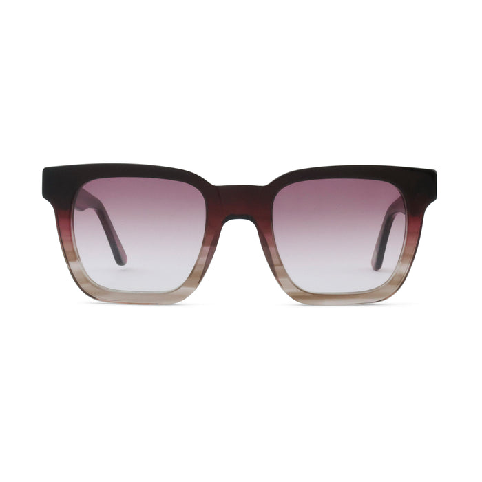 Burgundy Fade - Burgundy Gradient Lens