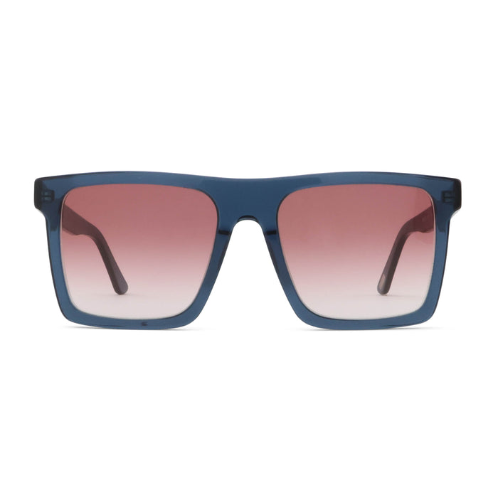 Navy - Peach Gradient Lens