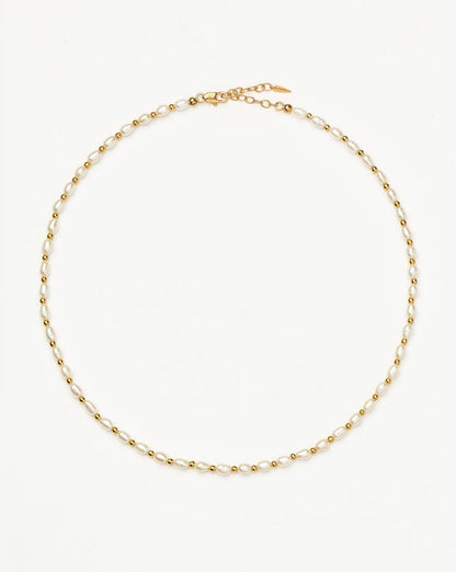 Seed Pearl Beaded Choker Necklaces Missoma
