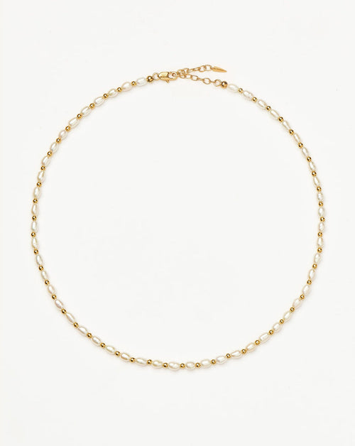 Seed Pearl Beaded Choker Necklaces Missoma