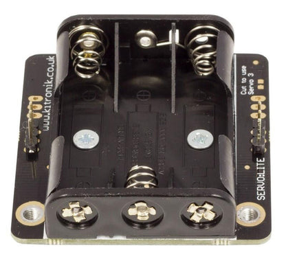 Servo:Lite board for micro:bit by Kitronik - The Pi Hut