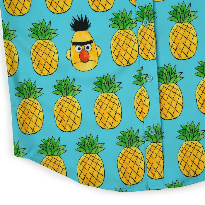 RSVLTS Sesame Street Short Sleeve Shirt Sesame Street "Bert-apple" – KUNUFLEX Short Sleeve Shirt Sesame Street "Bert-apple" – KUNUFLEX Short Sleeve Shirt