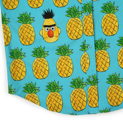 RSVLTS Sesame Street Short Sleeve Shirt Sesame Street "Bert-apple" – KUNUFLEX Short Sleeve Shirt Sesame Street "Bert-apple" – KUNUFLEX Short Sleeve Shirt