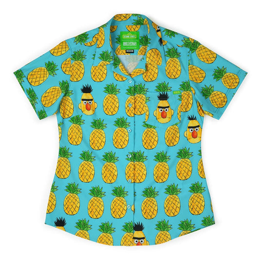 RSVLTS XS Sesame Street Women's Short Sleeve Shirt Sesame Street "Bert-apple" – Women's KUNUFLEX Short Sleeve Shirt Sesame Street "Bert-apple" – Women's KUNUFLEX Short Sleeve Shirt