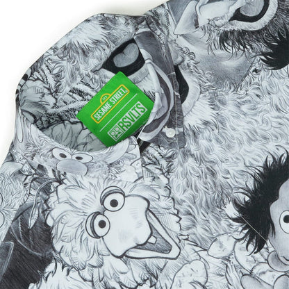RSVLTS Sesame Street Short Sleeve Shirt Sesame Street "Hyperreal Hijinks" – KUNUFLEX Short Sleeve Shirt Sesame Street "Hyperreal Hijinks" – KUNUFLEX Short Sleeve Shirt