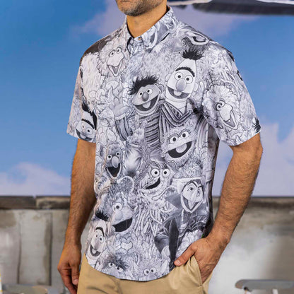 RSVLTS Sesame Street Short Sleeve Shirt Sesame Street "Hyperreal Hijinks" – KUNUFLEX Short Sleeve Shirt Sesame Street "Hyperreal Hijinks" – KUNUFLEX Short Sleeve Shirt
