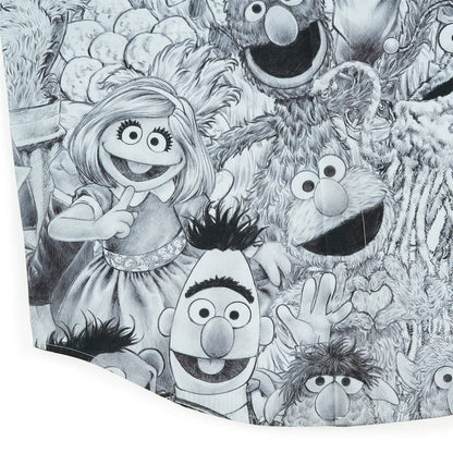RSVLTS Sesame Street Short Sleeve Shirt Sesame Street "Hyperreal Hijinks" – KUNUFLEX Short Sleeve Shirt Sesame Street "Hyperreal Hijinks" – KUNUFLEX Short Sleeve Shirt