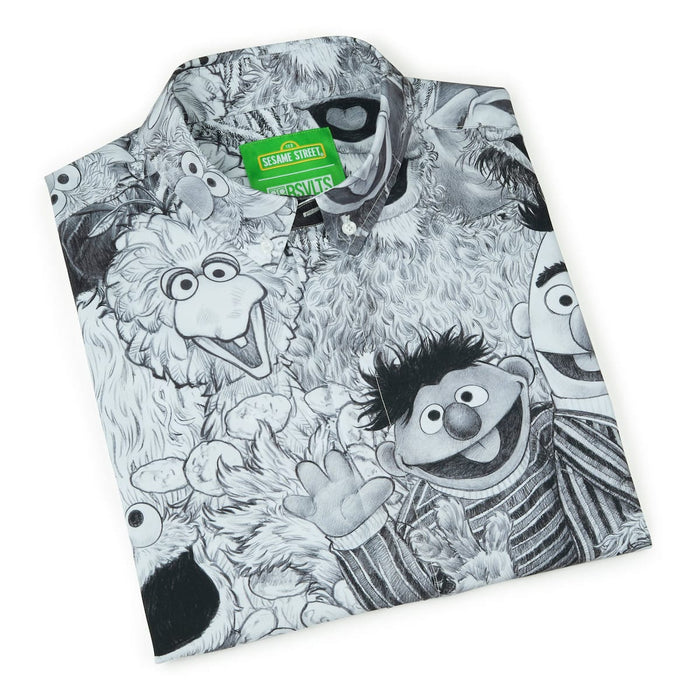 RSVLTS Sesame Street Short Sleeve Shirt Sesame Street "Hyperreal Hijinks" – KUNUFLEX Short Sleeve Shirt Sesame Street "Hyperreal Hijinks" – KUNUFLEX Short Sleeve Shirt