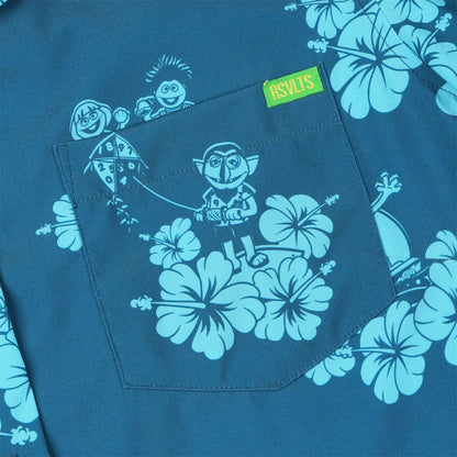 RSVLTS Sesame Street Women's Short Sleeve Shirt Sesame Street "Petal Party" – Women's KUNUFLEX Short Sleeve Shirt Sesame Street "Petal Party" – Women's KUNUFLEX Short Sleeve Shirt