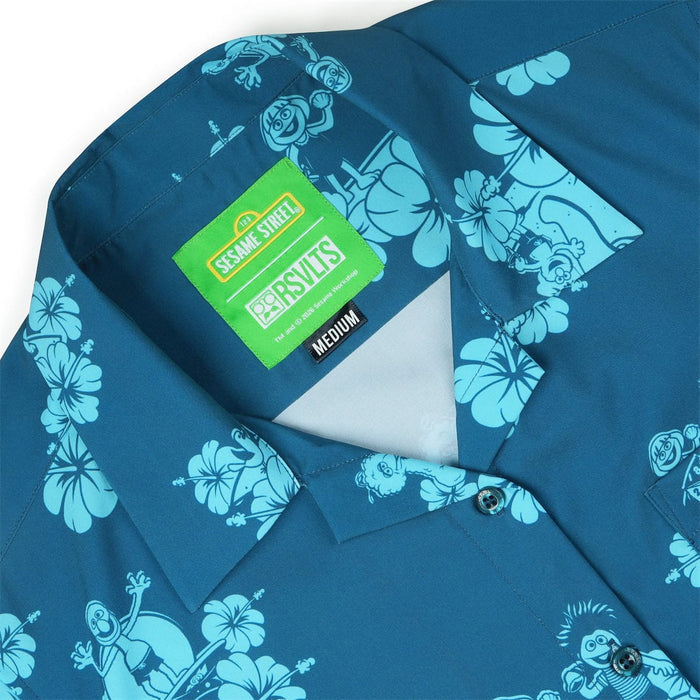 RSVLTS Sesame Street Women's Short Sleeve Shirt Sesame Street "Petal Party" – Women's KUNUFLEX Short Sleeve Shirt Sesame Street "Petal Party" – Women's KUNUFLEX Short Sleeve Shirt