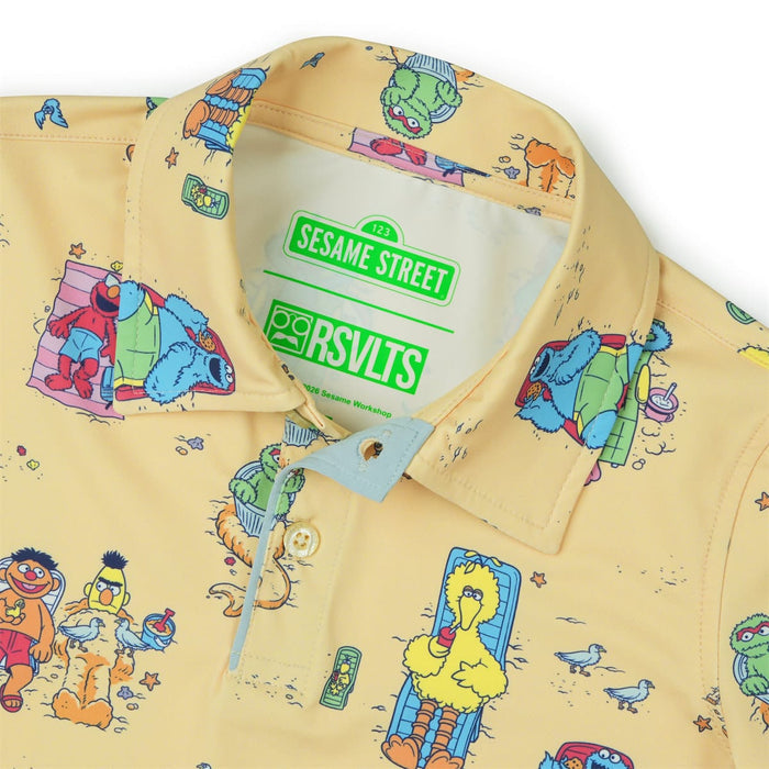 RSVLTS Sesame Street Preschooler All-Day Polo Sesame Street "Sunny Daze" – Preschooler All-Day Polo Sesame Street "Sunny Daze" – Preschooler All-Day Polo
