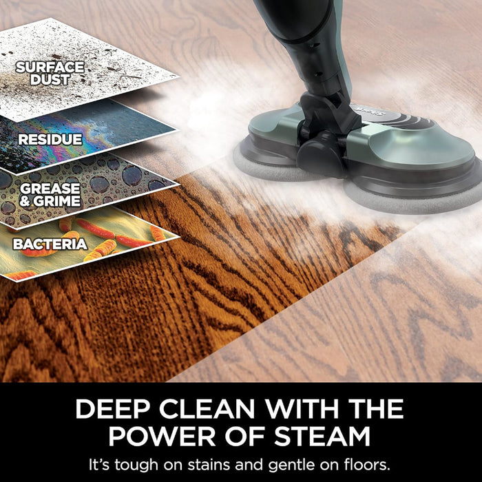 SHARK S7000C Steam & Scrub All-in-One Scrubbing and Sanitizing Hard Floor Steam Mop - Factory serviced with 90 day warranty
