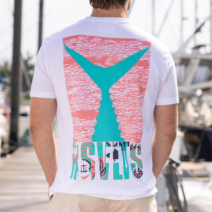 RSVLTS RSVLTS Crewneck T-shirt "Shore Things" – Crewneck Tee