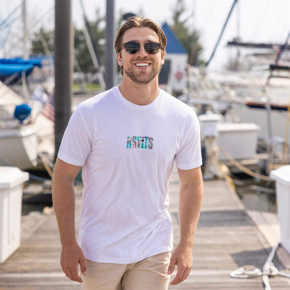 RSVLTS RSVLTS Crewneck T-shirt "Shore Things" – Crewneck Tee