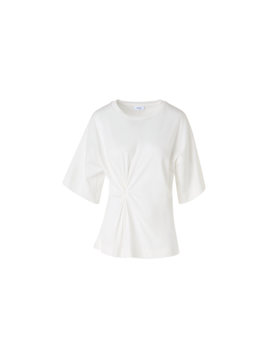 Designer Short-Sleeve Punto Dot T-Shirt - white