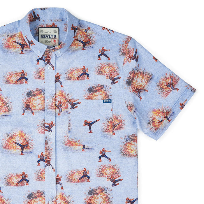 RSVLTS XS RSVLTS Short Sleeve Shirt Legends Day "Chuck Norris" – KUNUFLEX Short Sleeve Shirt Legends Day "Chuck Norris" – KUNUFLEX Short Sleeve Shirt