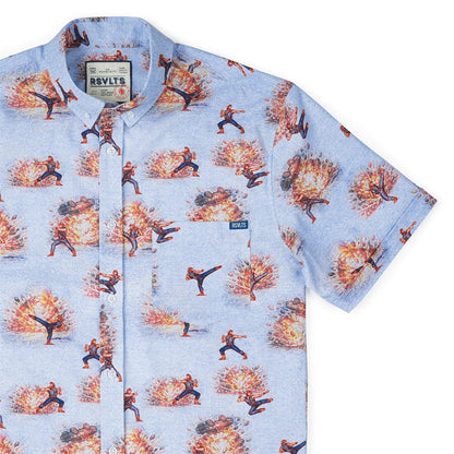 RSVLTS XS RSVLTS Short Sleeve Shirt Legends Day "Chuck Norris" – KUNUFLEX Short Sleeve Shirt Legends Day "Chuck Norris" – KUNUFLEX Short Sleeve Shirt